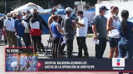 Instalan módulo de vacunación en el campamento para migrantes "El Chaparral"