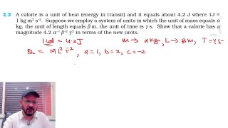 Exercise 2.3 Units and Measurements Class 11 Physics