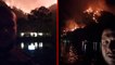 Yangın müdahale ekibine yardım eden Şahan Gökbakar, kontrol altına alınan ormanın son halini paylaştı
