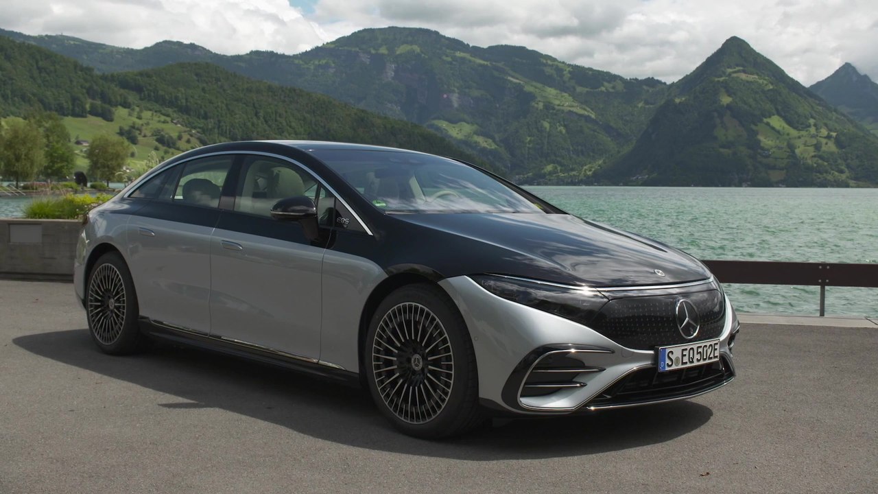 Der neue Mercedes-Benz EQS - die automatischen Komforttüren