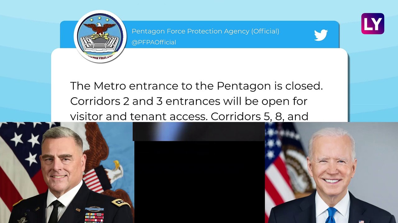 Pentagon Locked Down For Hours After Shooting Incident Kills At Least One Police Officer Outside US Defence Headquarters Compound
