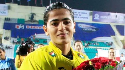 What did Savita Punia's father say on her match today?