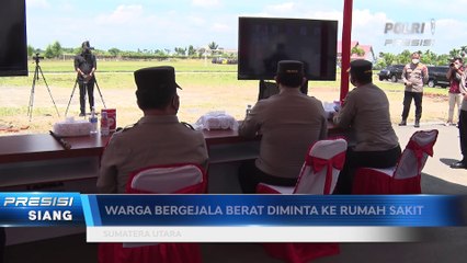 Wakapolri Zoom Meeting Bersama Pasien Covid-19 & Tenaga Kesehatan