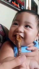 Eze Eating Chicken Feet