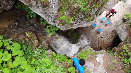 Amasya’nın serinleten saklı cenneti ‘Aktaş Şelalesi’
