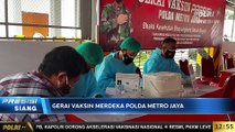 LIVE Report Polda Metro Jaya Gelar Vaksinasi Massal di Gerai Vaksin Presisi