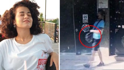 Azra'yı vahşice öldüren katil zanlısının ceset parçalarını taşıdığı anın görüntüsü ortaya çıktı