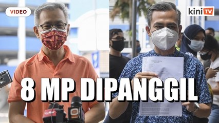 Lapan  MP disiasat berhubung cubaan masuk Parlimen