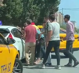 Taksiciler kadın sürücü adayının yolunu kesti, dehşeti yaşattı