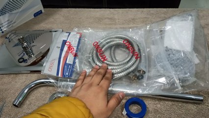 Regadera con Extensión tipo Teléfono | Unboxing