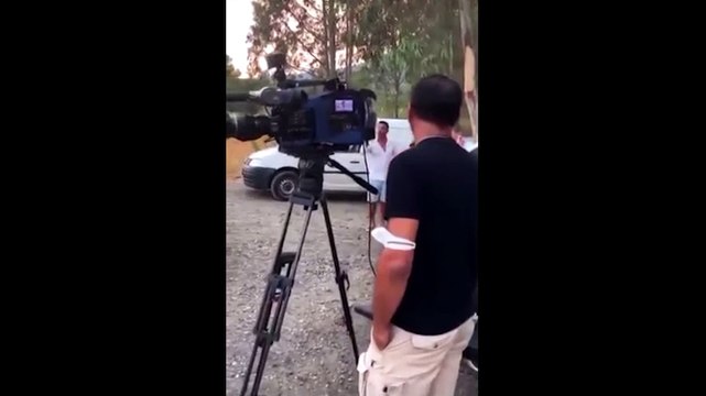 Yangın bölgesinden yayın yapan TGRT muhabirine tepki: Yapmayın bak, yanıyor arka taraf; doğru haber verin