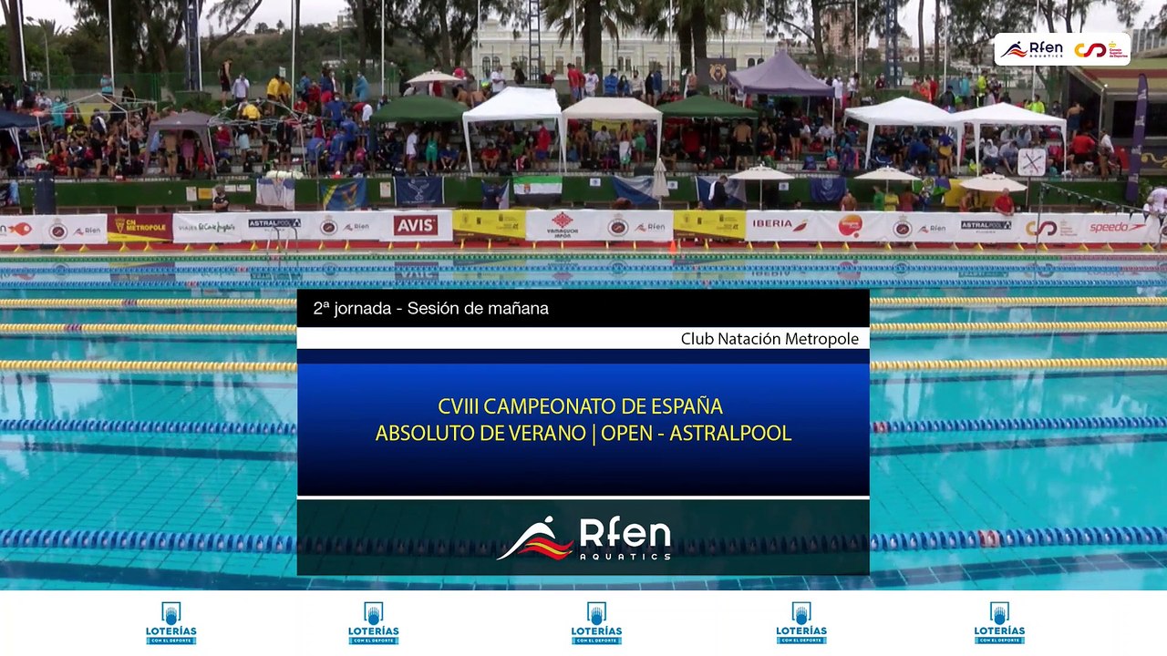 2ª Jornada - Sesión mañana - CVIII CAMPEONATO DE ESPAÑA ABSOLUTO DE VERANO "OPEN" - ASTRALPOOL / XLII CAMPEONATO DE ESPAÑA JUNIOR DE VERANO (2)
