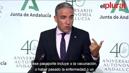 La Junta retrasa la entrada en vigor del pasaporte Covid