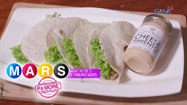 Mars Pa More: Petite makes healthy chicken cheese pimiento wraps! | Mars Masarap