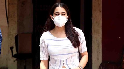 Sara Ali Khan  Pilates classes के दौरान दिखी सिंपल लुक में ; Watch video | FilmiBeat