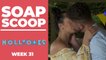 Hollyoaks Soap Scoop! Joel and Cleo kiss