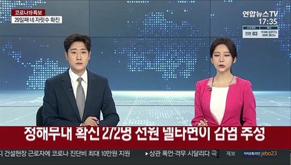 청해부대 확진 272명 전원 델타변이 감염 추정