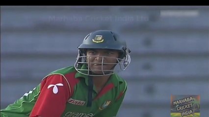 NO 1 All-rounder Shakib's Sensible 85 Runs vs INDIA __ 6th Match Idea Cup 2010