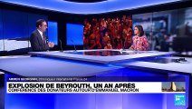 Explosion de Beyrouth, un an après : conférence des donateurs autour d'Emmanuel Macron