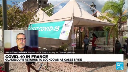 Covid19 in France: Guadeloupe returns to lockdown as cases spike