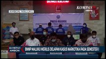 BNNP Maluku Merilis Delapan Kasus Narkotika Pada Semester I