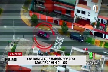 La Molina: capturan banda que habría robado más de 40 vehículos