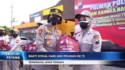 POLWAN POLDA JATENG BAGIKAN SEMBAKO UNTUK NAKES DI ISOLASI TERPUSAT_1