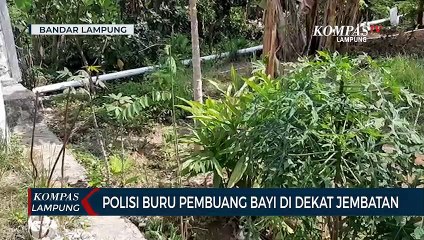 Polisi Buru Pelaku Pembuang Bayi di Dekat Jembatan