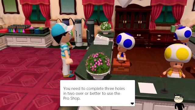 (SWITCH) Mario Golf - Super Rush - 07 - Golf Adventure Mode - Wildweather Woods pt1