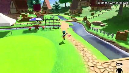 (SWITCH) Mario Golf - Super Rush - 08 - Golf Adventure Mode - Gaining Shots and Flamebeast Battle pt1