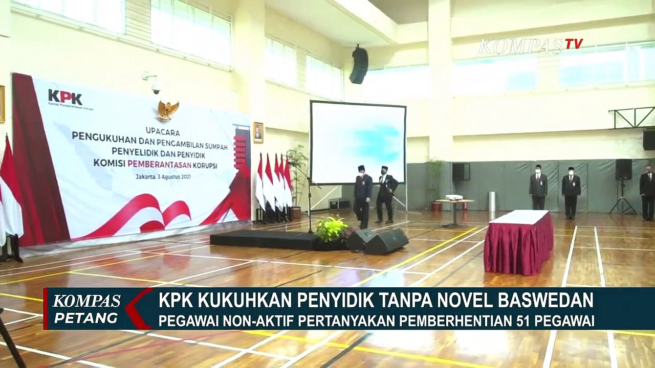KPK Kukuhkan 190 Penyidik dan Penyelidik Tanpa Novel Baswedan