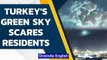 Turkey's sky turns green as object from space explodes, what was it? | Oneindia News
