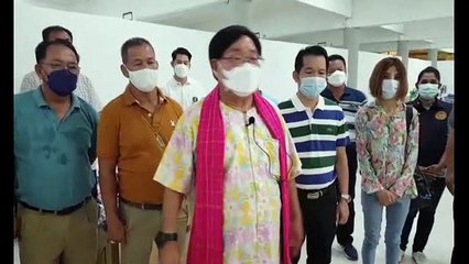 รมช.ประภัตร ตรวจเยี่ยมความพร้อมรับฟังปัญหาโรงพยาบาลสนาม
