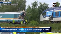 Al menos dos muertos y decenas de heridos en un choque de trenes
