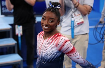 Simone Biles recebe mensagem de vídeo comovente de Taylor Swift