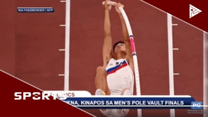Obiena, kinapos sa men's pole vault finals