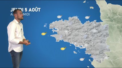 Bulletin météo pour le jeudi 5 août 2021