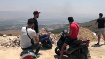اطلاق ثلاثة صواريخ من لبنان على إسرائيل ومدفعيتها ترد