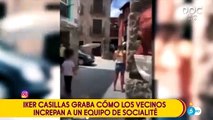 El tenso rifirrafe entre Iker Casillas y el equipo de 'Socialité': los objetos voladores que lanzaron contra Sílvia Álamo