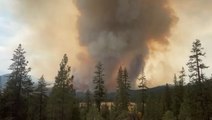 New evacuations issued as wildfire continues to grow