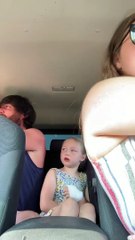 Family Freaks Out Driving Through Safari