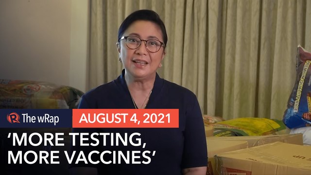 More testing, more vaccines: Robredo lists 5 must-do’s when Metro Manila reverts to ECQ 