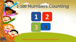 Best Video to Learn Counting From 1 to 100 For Kids | Learn 1-100 Counting | One to Hundred Counting