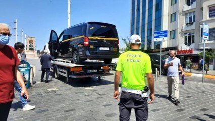 Taksimetreyi açmayınca cezayı yedi