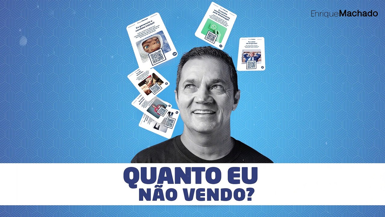 BARALHO "QUANTO EU NÃO VENDO?" CARTA - 34