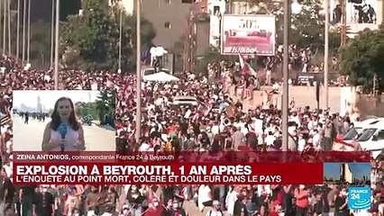 Explosion à Beyrouth, un an après : l'enquête au point mort, colère et douleur dans le pays