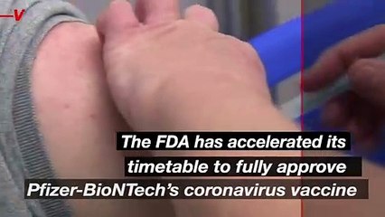 Pfizer Vaccine Could Get Full Approval By Labor Day