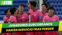 Jugadores surcoreanos harán servicio militar tras perder contra México en Tokio