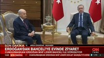Son dakika... Cumhurbaşkanı Erdoğan'dan MHP lideri Bahçeli'ye ziyaret