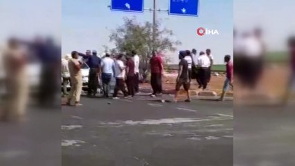 Viranşehir’de elektrik kesintilerine karşı protesto